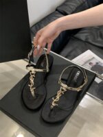 Roman Shoes Women's One-Strap Sandals Fairy Shoes - Image 4