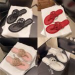 Foreign trade TB home 2025 rhinestone flip flops