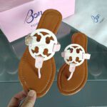 Foreign trade TB home 2025 rhinestone flip flops - Image 6