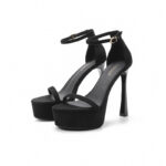 One-Line Stiletto High-Heeled Sandals for Women - Image 8
