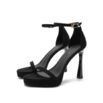 One-Line Stiletto High-Heeled Sandals for Women - Image 4