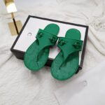 GG herringbone flat slippers European and American brand women's shoes - Image 5