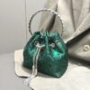 Green diamond on green background
