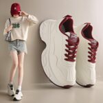 New Sports Casual Women's Solid Color Thick-soled Torre Shoes - Image 2
