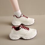 New Sports Casual Women's Solid Color Thick-soled Torre Shoes - Image 3