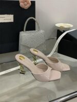 Ysl Fashion Square-Toed High-Heeled - Image 8