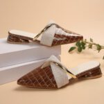 Snake Pattern Foreign Trade Baotou Half Slippers - Image 2