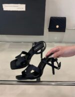 High-Heeled Roman Ankle Strap Shoes - Image 5