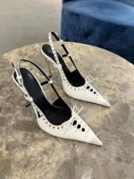 New Arrival Pointed Metal High Heel