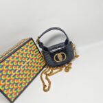 New color-blocked mini handbag for women - Image 12