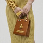 Cross-border trendy face-print handbag