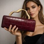 Cross-Border New Pu Gold Style Bag