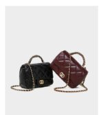 Chanel Inspired Genuine Leather Vintage Women's Bag - Image 3