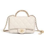 Chanel Inspired Genuine Leather Vintage Women's Bag - Image 6