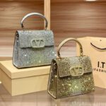 High-end rhinestone-embellished fashion handbags - Image 3