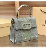 High-end rhinestone-embellished fashion handbags - Image 8