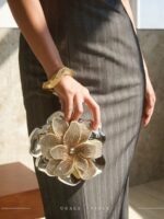 New Style 3D Flower Evening Bag for Women - Image 2