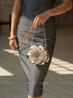 New Style 3D Flower Evening Bag for Women - Image 4