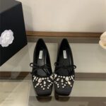 2026 New Spring and Autumn Model, Stunning Mary Jane Shoes with Rhinestones - Image 3