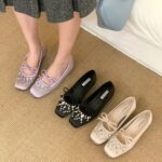 2026 New Spring and Autumn Model, Stunning Mary Jane Shoes with Rhinestones - Image 6