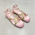 Sweet Fairy-Style Bow-Knot Closed-Toe Sandals for Women - Image 4
