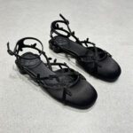 Sweet Fairy-Style Bow-Knot Closed-Toe Sandals for Women - Image 5