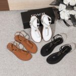 Coach Summer Versatile Thong Sandals for Women