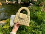 Chanel-Style Quilted Handbag for Women - Image 9