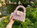 Chanel-Style Quilted Handbag for Women - Image 6