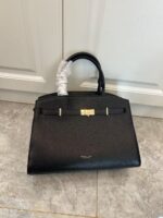 Demellier Hand-Held Tote Bag Large Capacity Genuine Leather Handbag - Image 2
