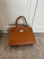 Demellier Hand-Held Tote Bag Large Capacity Genuine Leather Handbag - Image 3