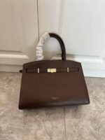 Demellier Hand-Held Tote Bag Large Capacity Genuine Leather Handbag - Image 4