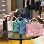 Coach Brand New Denim Large Capacity Tote Bag - Image 2