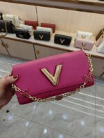 Classic L Brand New Twist Retro Versatile Chain Ripple-Pattern Bag - Image 5