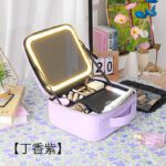 Large Capacity Full Screen Mirror Portable Travel Cosmetic Storage Bag - Image 3