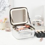 Large Capacity Full Screen Mirror Portable Travel Cosmetic Storage Bag - Image 8