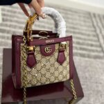 New Bamboo-Patterned Women's Handbag