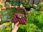 Chanel-Style Quilted Handbag for Women - Image 5