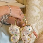 UGALS Fairy Butterfly Mini Acrylic Diamond Elegant Evening Handbag