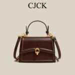 High-end luxury retro style small square handbag for women - Image 6