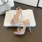 Summer New Style Waterproof Platform Thin Heel Comfortable High Heels - Image 9