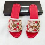 Cute Multi-Colored Lips Cherry Slippers for Women - Image 2