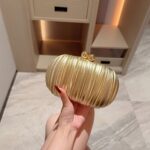 High-End Cross-Border Hot-Selling Pleated Evening Bag - Image 5