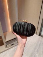 High-End Cross-Border Hot-Selling Pleated Evening Bag - Image 4