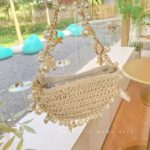2026 Spring/Summer New Straw Woven Pearl Handbag - Image 2
