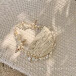 2026 Spring/Summer New Straw Woven Pearl Handbag - Image 3