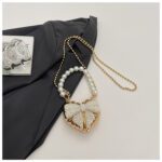 Mini Metal Shell Bag for Women - Image 3