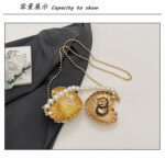Mini Metal Shell Bag for Women - Image 5