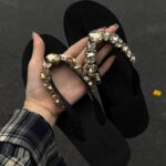 High-End Non-Slip Wedge-Heeled Thick-Soled Flip-Flops for Women - Image 2