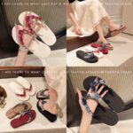 High-End Non-Slip Wedge-Heeled Thick-Soled Flip-Flops for Women - Image 5